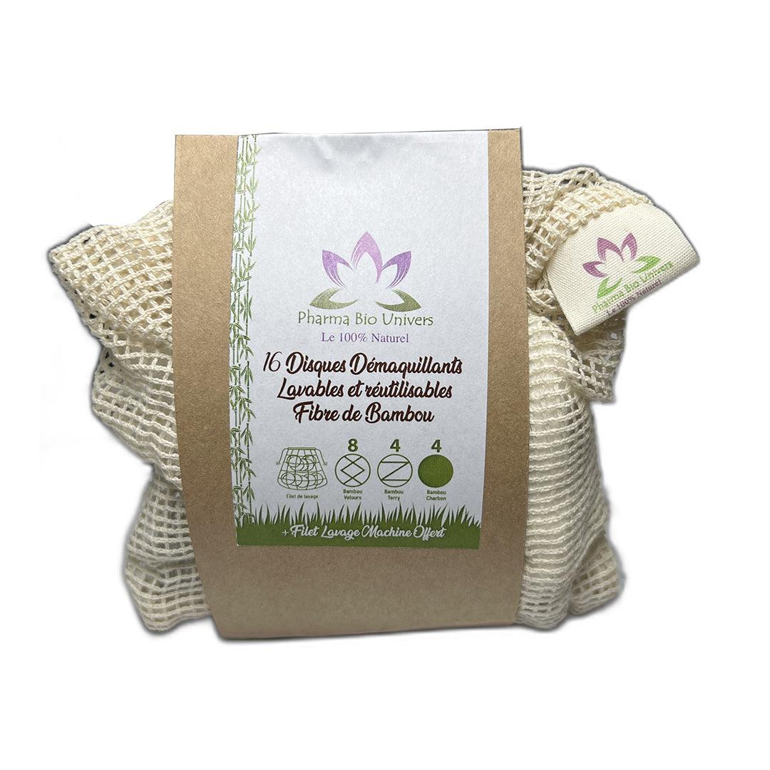 Disques Démaquillants Réutilisables en Bambou et Coton – L'Alternative Écologique - Univers Bio Pharma