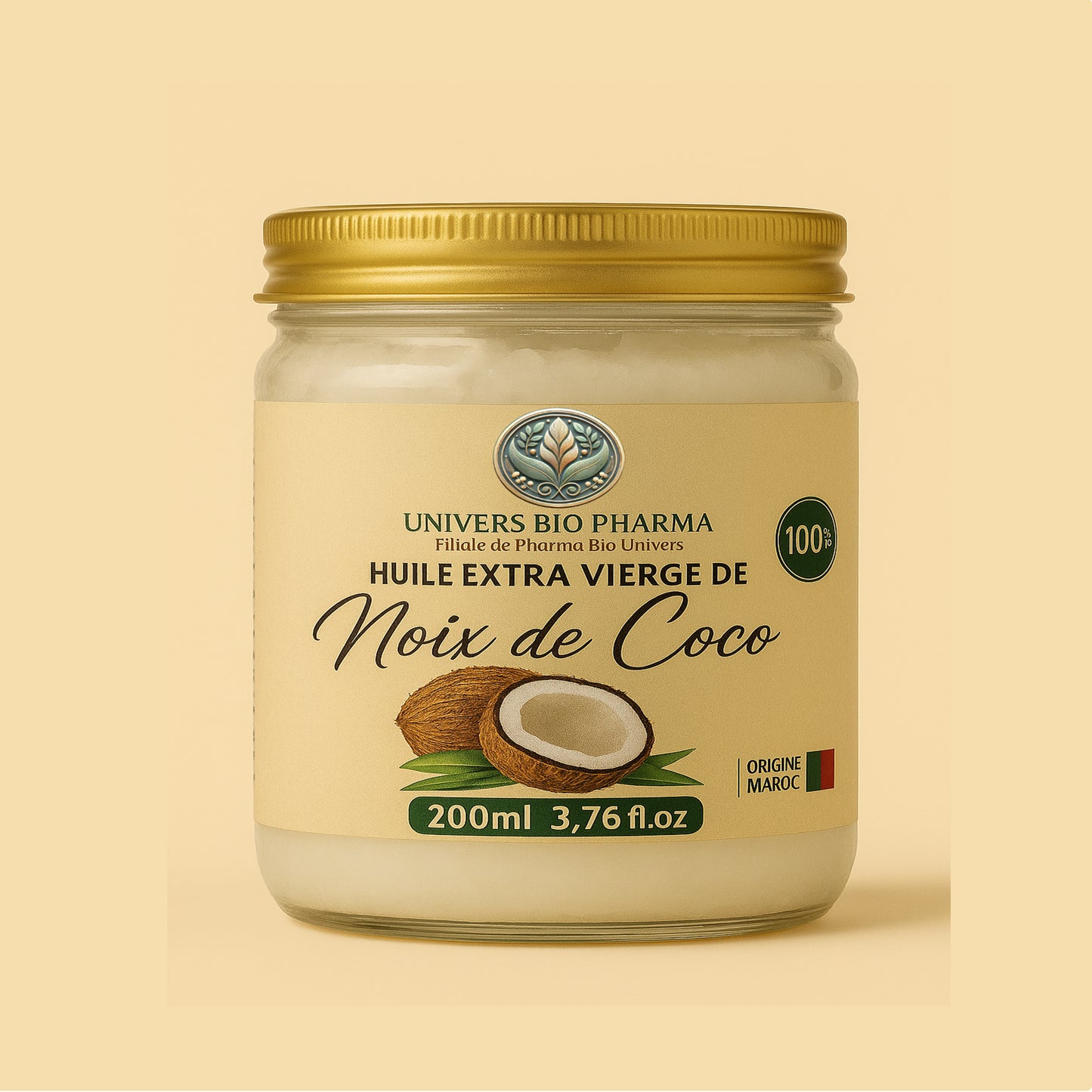 Huile de Noix de Coco Fractionnée – Soin Polyvalent & Naturel - Univers Bio Pharma