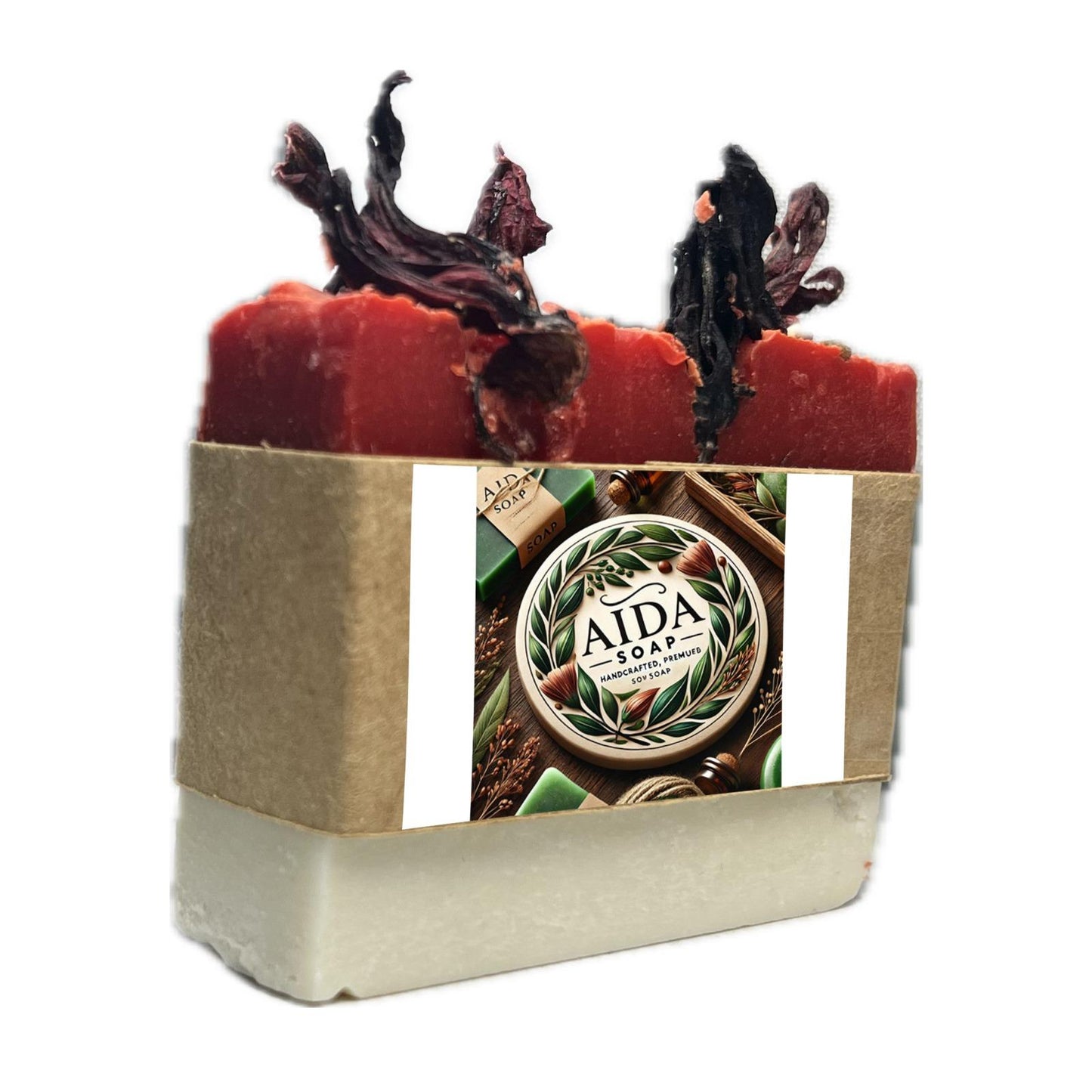 Savon Plaisir Bicolore – Blanc et Rouge Carcadet - Univers Bio Pharma