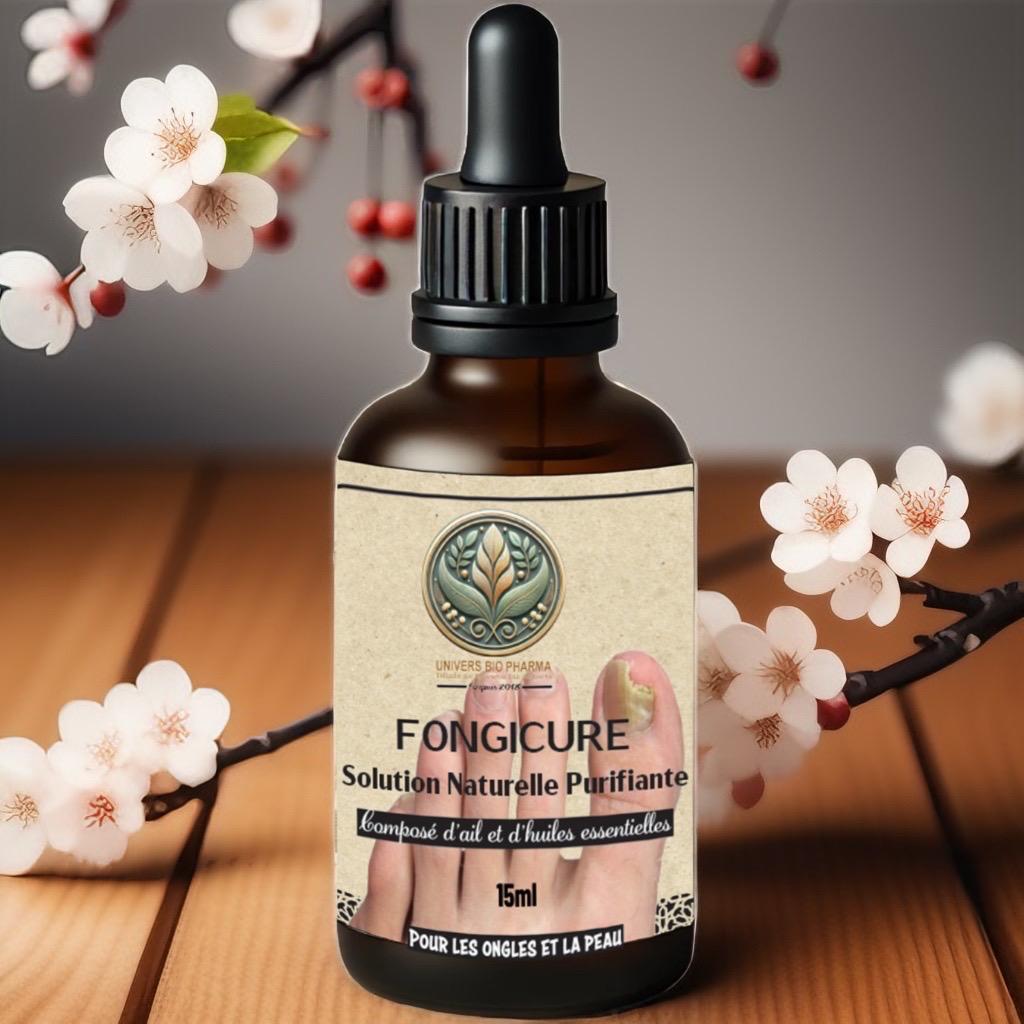 FongiCure - Solution Naturelle pour les Champignons des Ongles et de la Peau 15 ml - Univers Bio Pharma