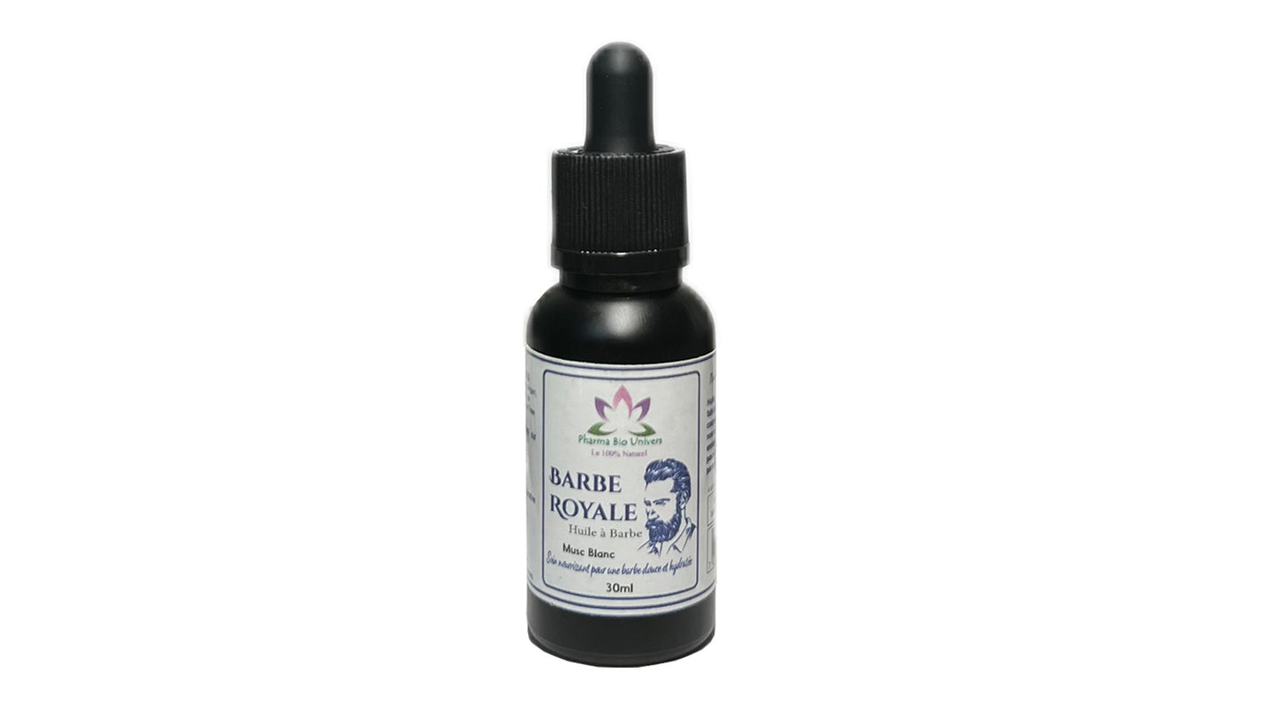 Barbe Royale – L’Huile à Barbe Premium 100% Naturelle, Fabriquée au Maroc - Univers Bio Pharma