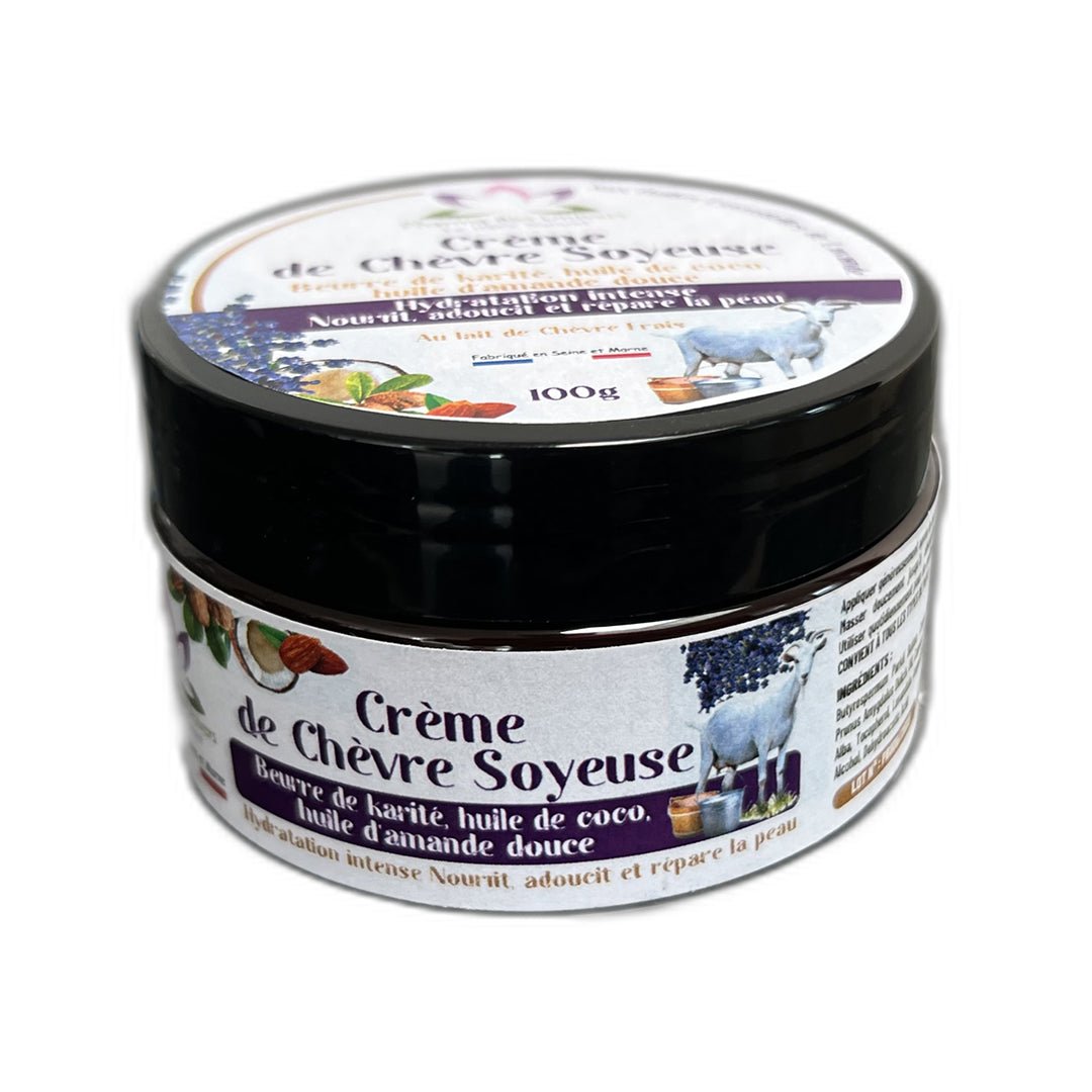 Crème de Chèvre Soyeuse, Crème corps lait de chèvre Frais - Univers Bio Pharma