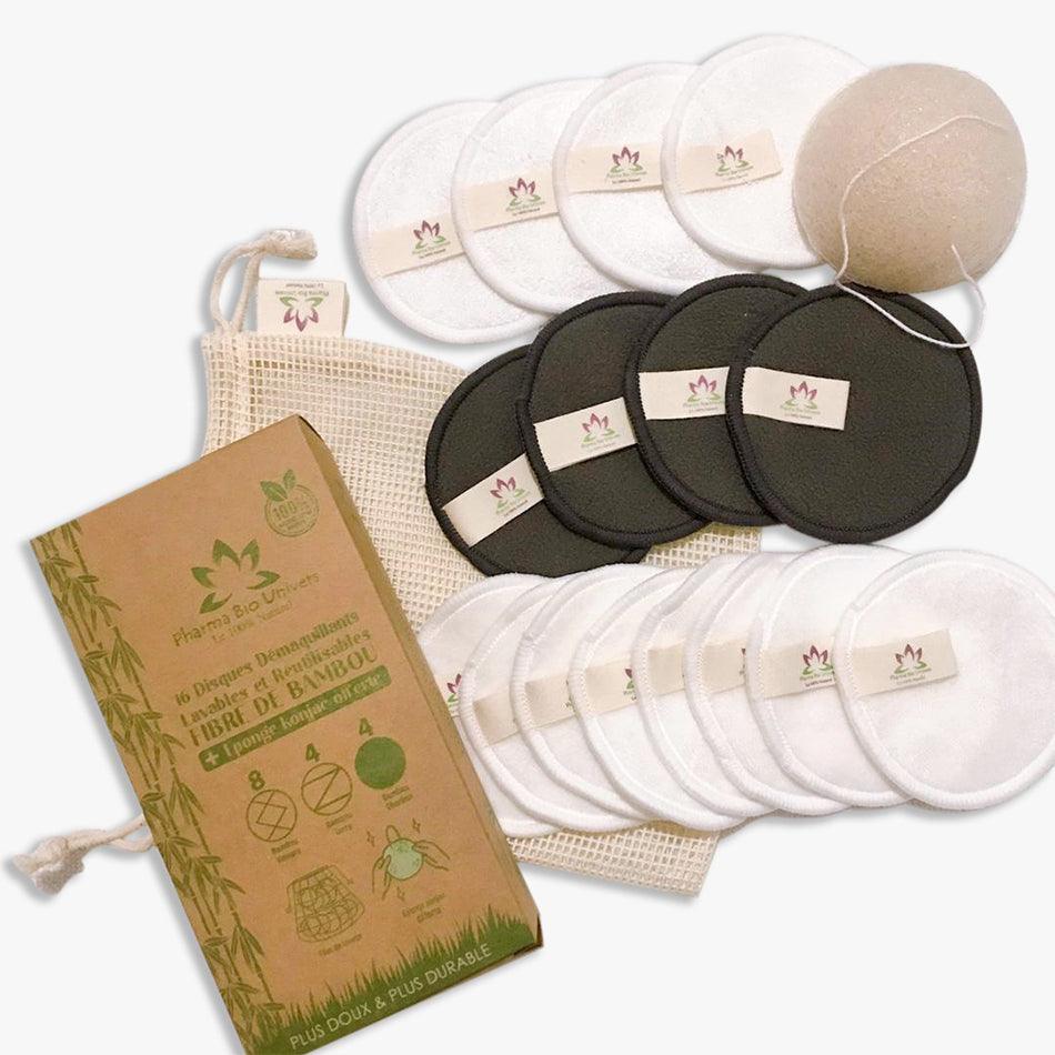🌿 Disques Démaquillants Lavables et Réutilisables – L’Alternative Écologique pour une Beauté Zéro Déchet ! ♻️ - Univers Bio Pharma