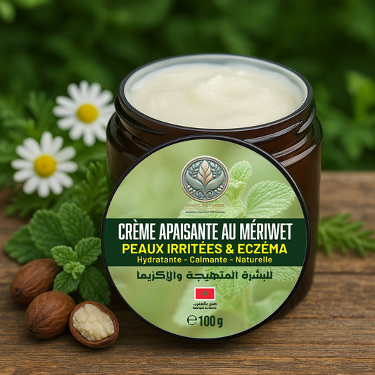 Crème naturelle au Marrube blanc pour apaiser l’eczéma et les peaux sensibles – Univers Bio Pharma
