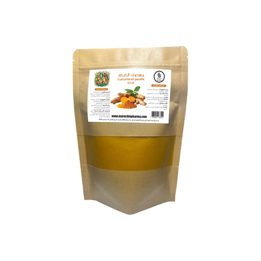 Poudre de Curcuma 150 g – Un Trésor de Bienfaits pour votre Santé 🌿✨ - Univers Bio Pharma