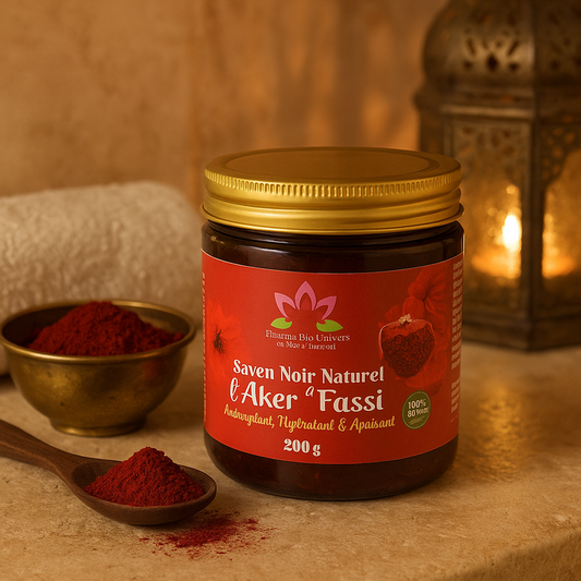 Savon, noir bel du Maroc Aker fassi