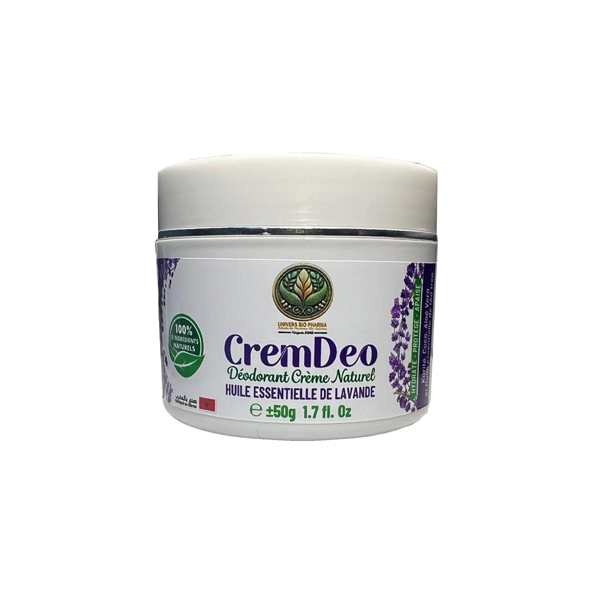 CremDeo – Déodorant Crème Naturel - Univers Bio Pharma