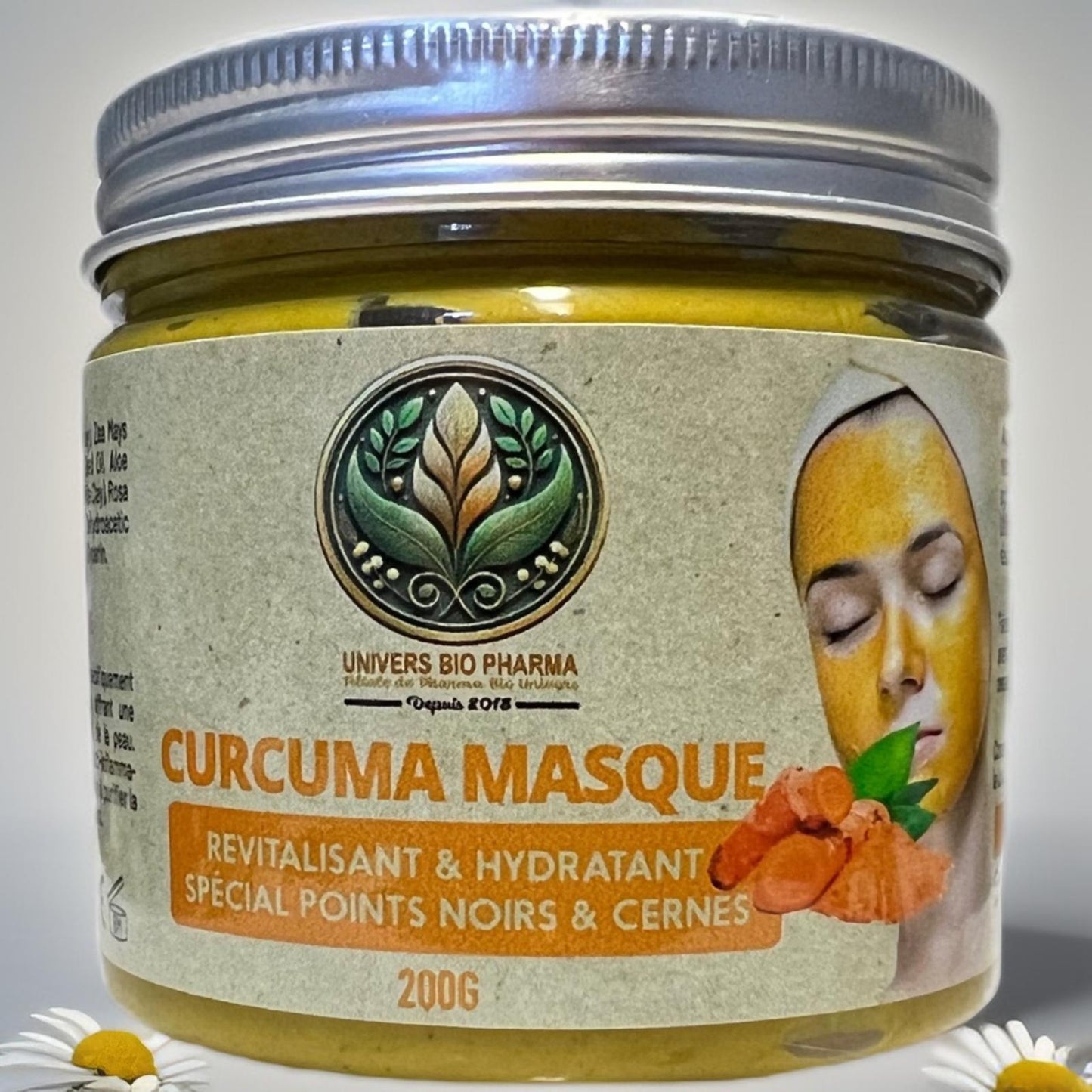 Masque au Curcuma – Éclat & Pureté pour une Peau Rayonnante - Univers Bio Pharma