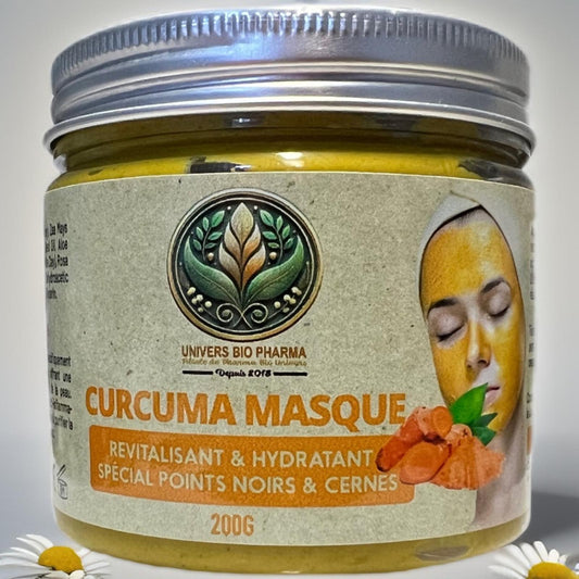 Masque au Curcuma – Éclat & Pureté pour une Peau Rayonnante - Univers Bio Pharma