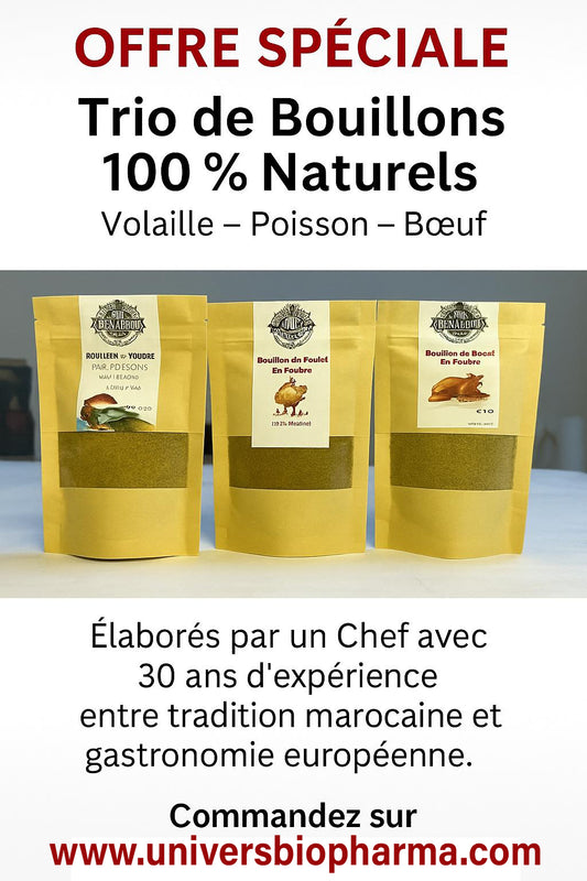 Offre Spéciale – Trio de Bouillons Artisanaux 100 % Naturels