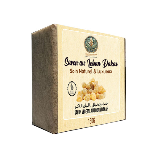 🌿 Savon Naturel au Louban Dakkar – Soin Raffermissant & Purifiant (150 g) - Univers Bio Pharma