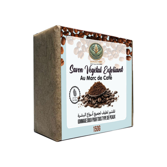☕ Savon Naturel au Marc de Café – Exfoliation Douce & Éclat Naturel - Univers Bio Pharma