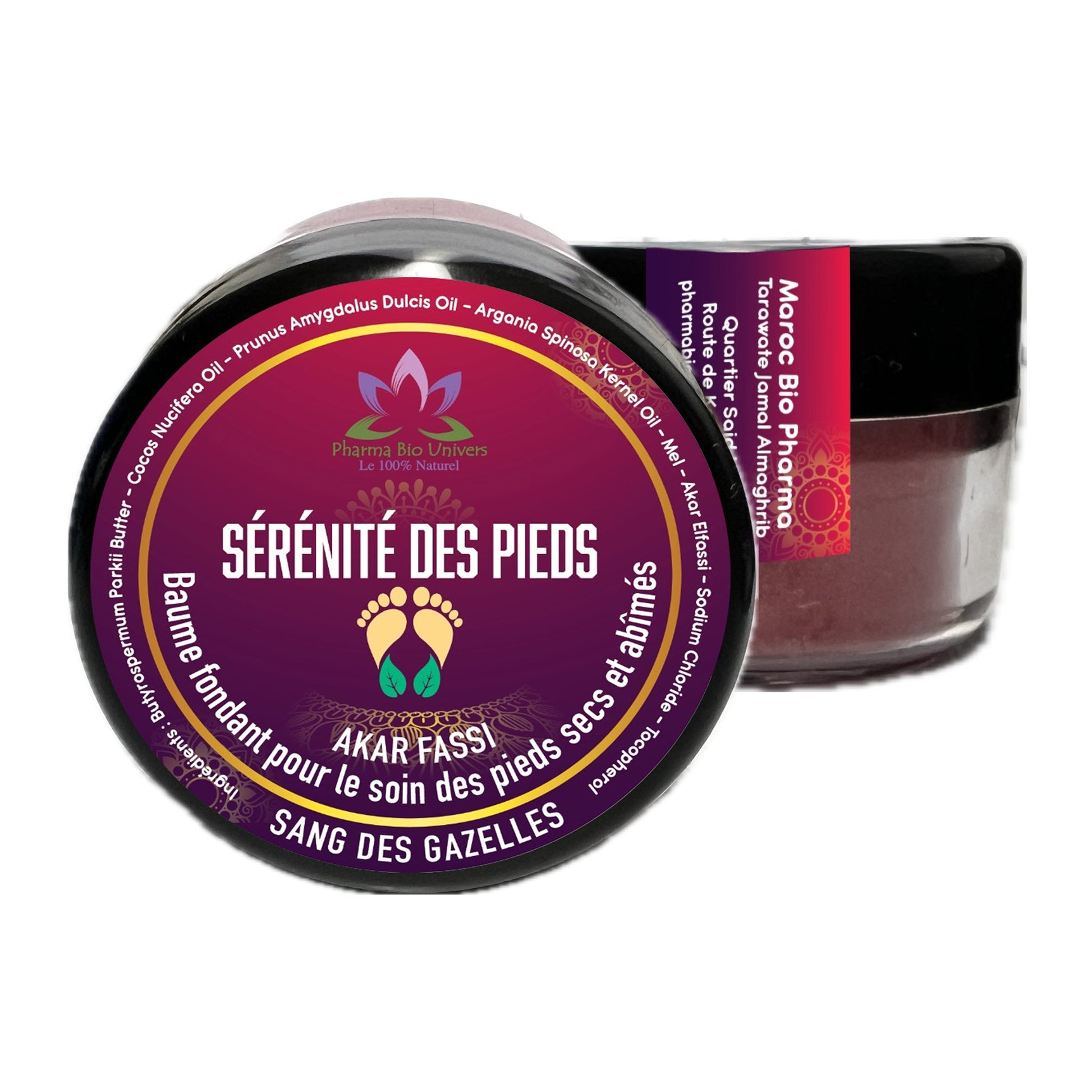 Sérénité des Pieds : Baume Fondant Soin des Pieds - Hydratation Intense et Régénération - Univers Bio Pharma