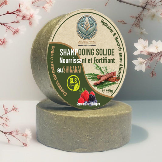 Shampoing Solide Naturel – Senteur Fruits Rouges - Univers Bio Pharma