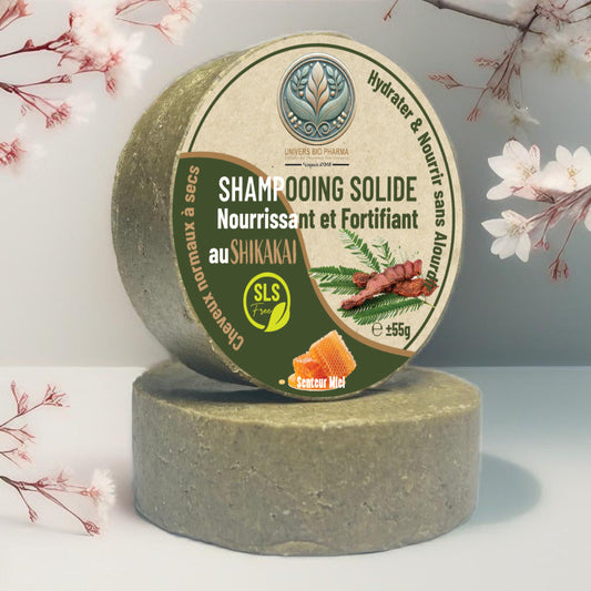 Shampoing Solide Naturel – Senteur Miel - Univers Bio Pharma