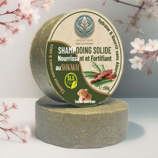 Shampoing Solide Naturel – Senteur Musc Blanc - Univers Bio Pharma