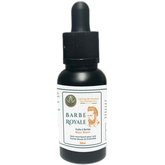 Barbe Royale – L’Huile à Barbe Premium 100% Naturelle, Fabriquée au Maroc - Univers Bio Pharma