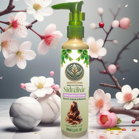 🌿 Sidrélixir, l’huile capillaire naturelle au Sidr 100 ml - Univers Bio Pharma