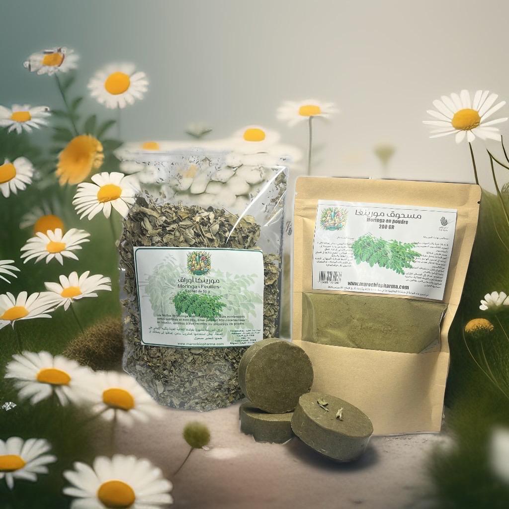Shampoing Solide Naturel – Moringa & Ghassoul - Univers Bio Pharma