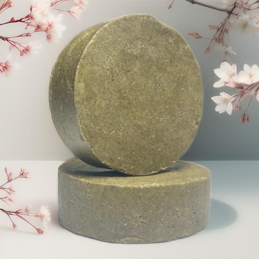 Shampoing Solide Naturel – Moringa & Ghassoul - Univers Bio Pharma