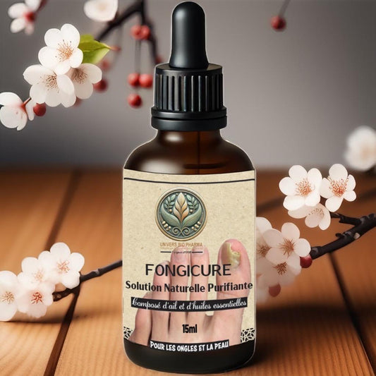 FongiCure - Solution Naturelle pour les Champignons des Ongles et de la Peau 15 ml - Univers Bio Pharma