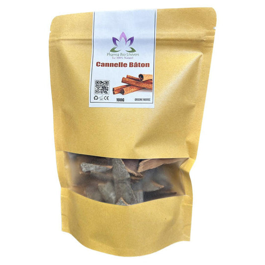 Bâtons de Cannelle – Qualité Supérieure 100 gr - Univers Bio Pharma