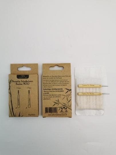 Brossettes Interdentaires en Bambou Moso avec Poils en Nylon de Qualité DuPont - Univers Bio Pharma