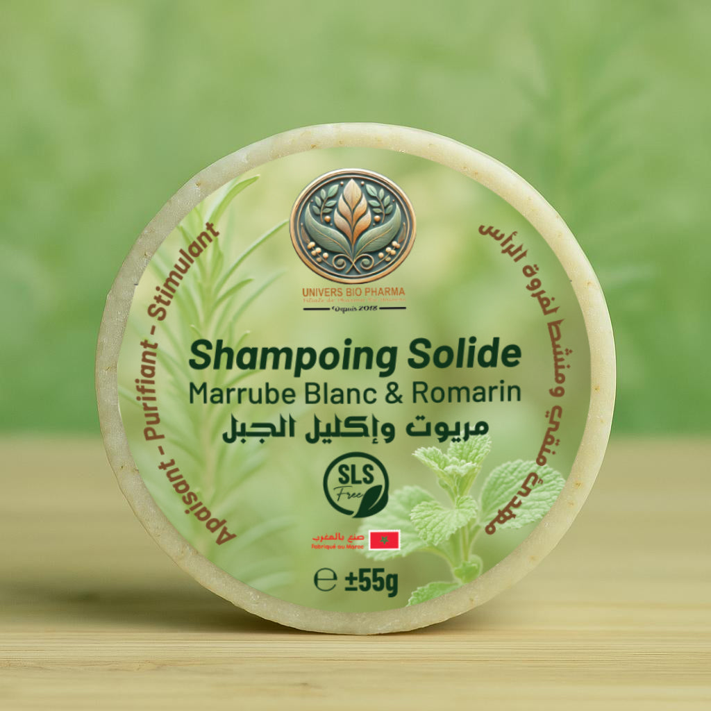 Shampoing artisanal pour cheveux sensibles et cuir chevelu à tendance pelliculaire