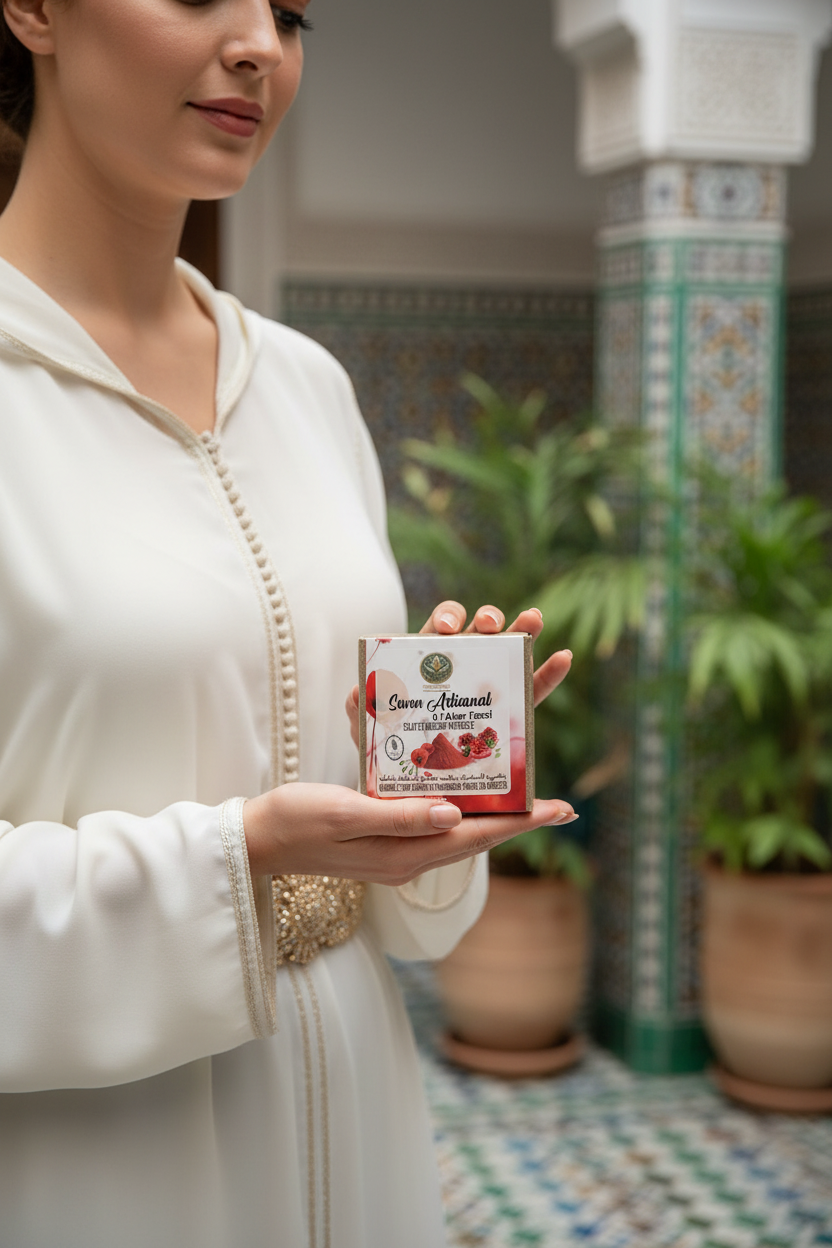 Femme marocaine pudique – Djellaba