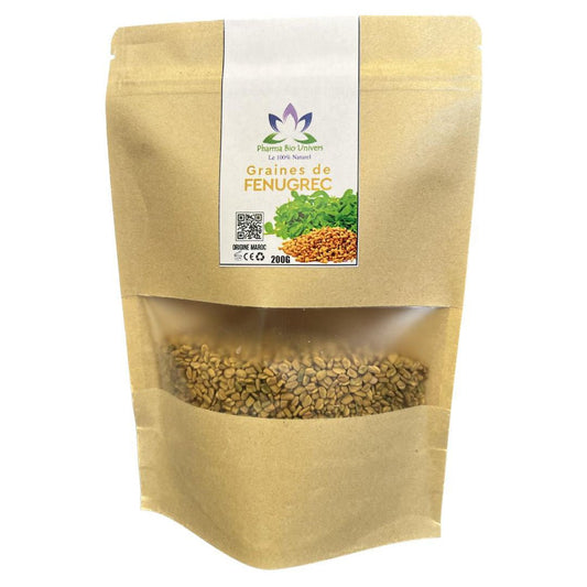 Fenugrec Bio : Graines 100% Naturelles pour Digestion, Masse Musculaire et Allaitement | Origine Maroc - Univers Bio Pharma