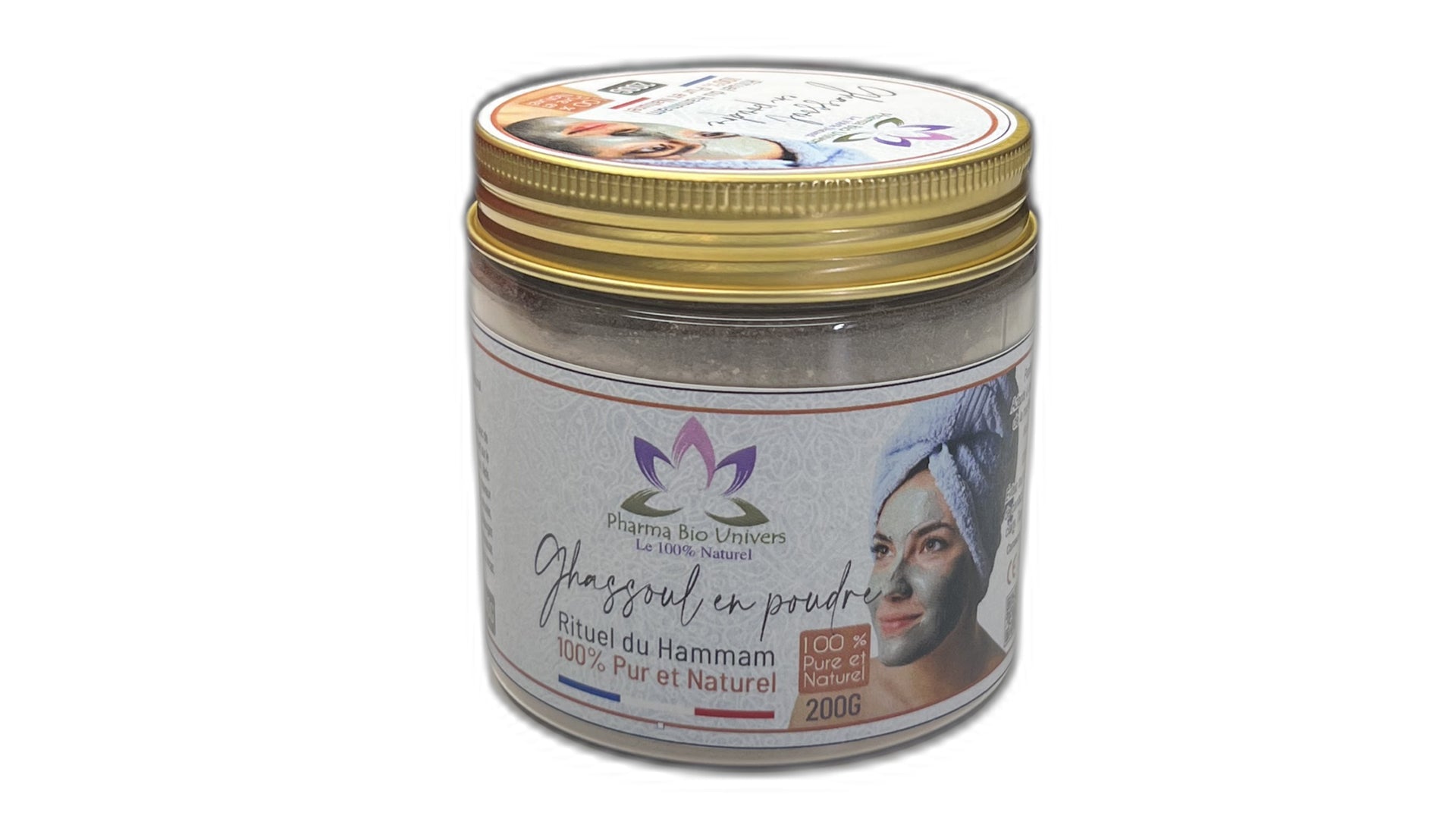 Ghassoul en poudre 100% pur et naturel - Univers Bio Pharma