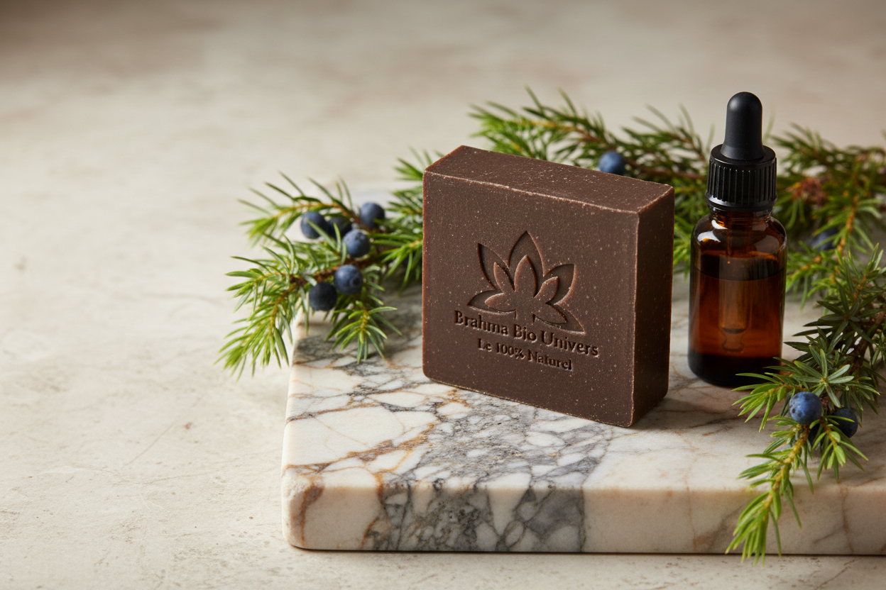 Savon Purifiant à l'Huile de Cade – Apaisant et Naturel pour Peaux Sensibles (150g)