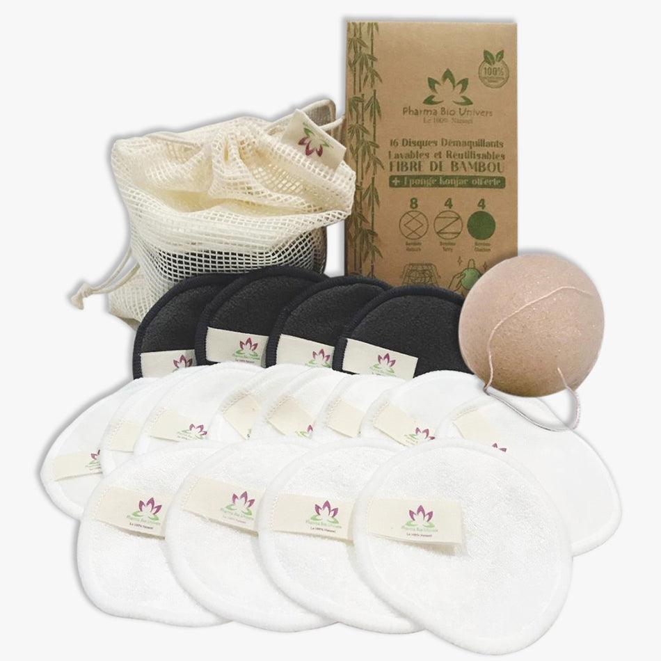🌿 Disques Démaquillants Lavables et Réutilisables – L’Alternative Écologique pour une Beauté Zéro Déchet ! ♻️ - Univers Bio Pharma