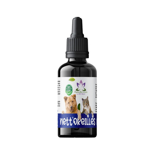 Nett'Oreilles nettoyant pour les oreilles pour les chiens et les chats - Univers Bio Pharma