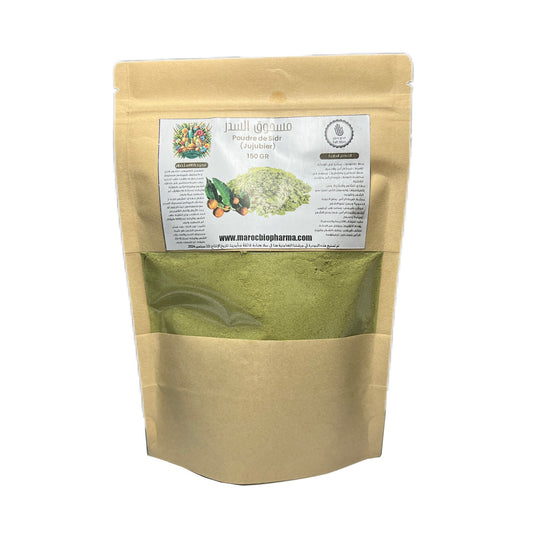 🌿 Poudre de Sidr Naturelle – Soin Purifiant & Revitalisant pour les Cheveux - Univers Bio Pharma