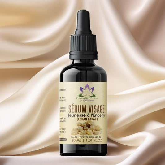 Sérum Visage Rajeunissant à l'Encens – Anti-Âge, Éclaircissant & Hydratant Naturel - Univers Bio Pharma