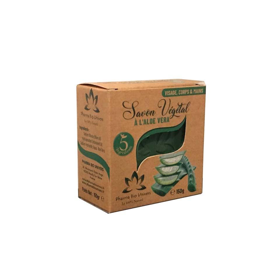 Savon Artisanal à l'Aloe Vera - Saponification à Froid 150 gr - Univers Bio Pharma