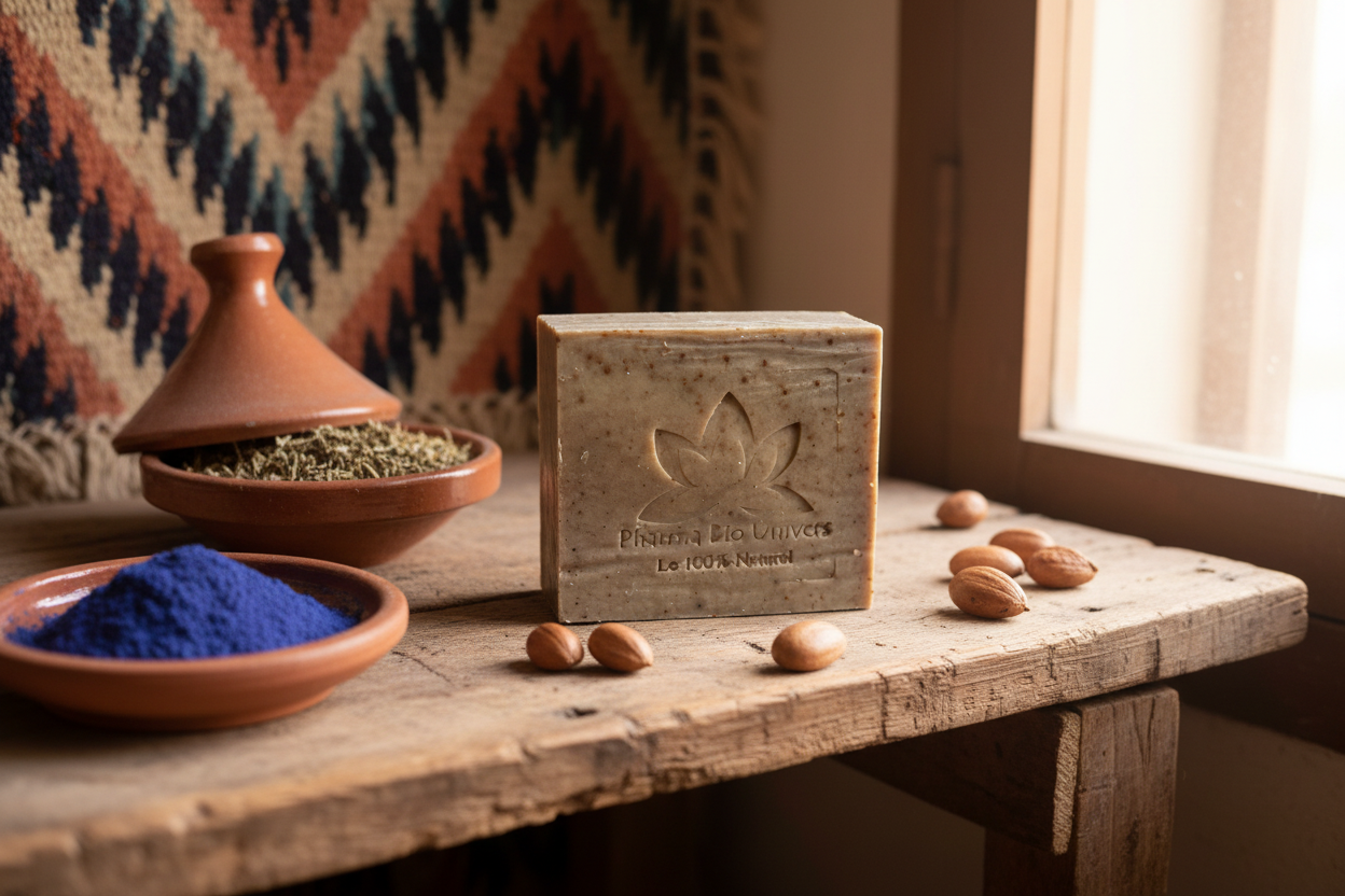 Savon Nila en ambiance marocaine artisanale