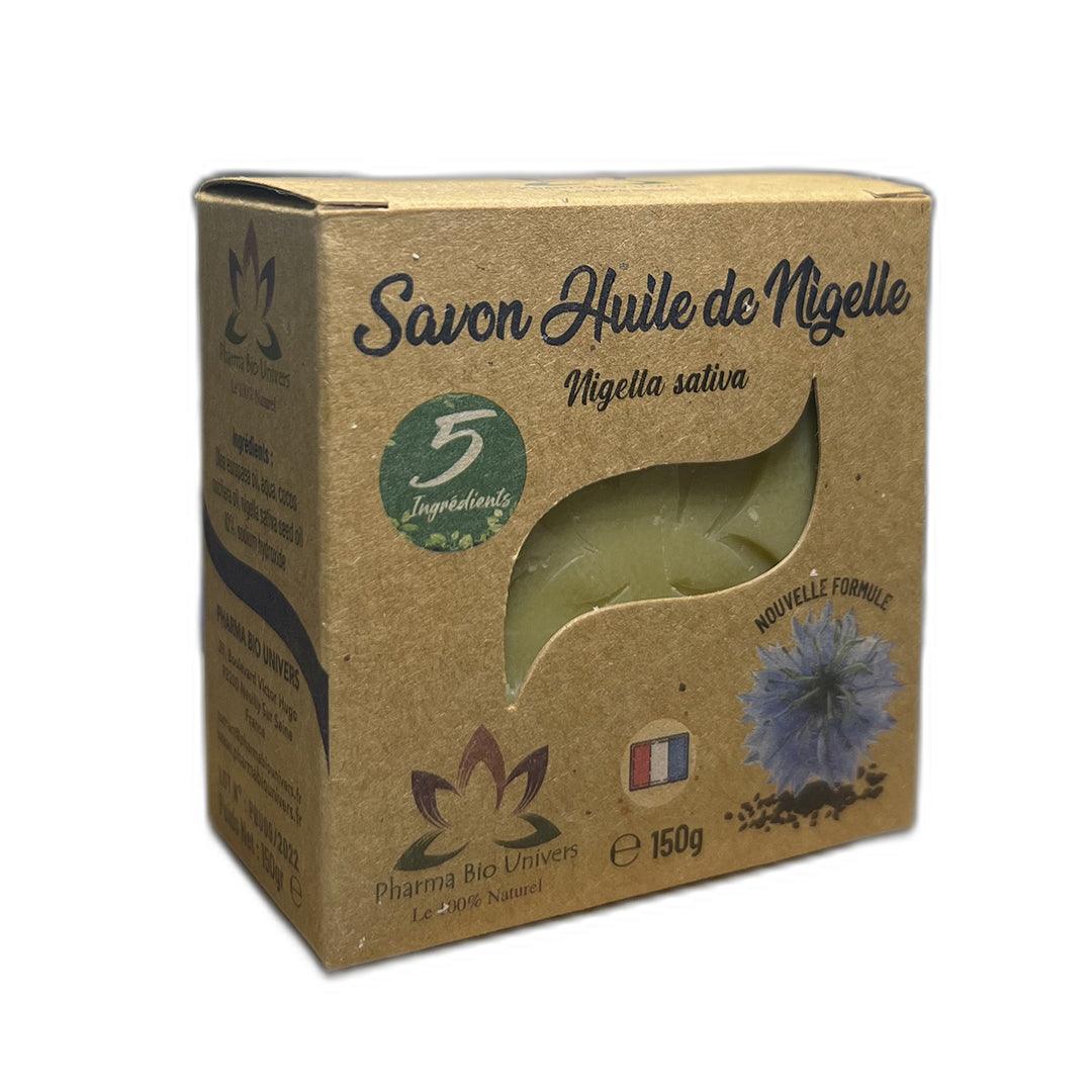 Savon végétal à l'Huile de Nigelle - Visage et Corps 150 gr - Univers Bio Pharma