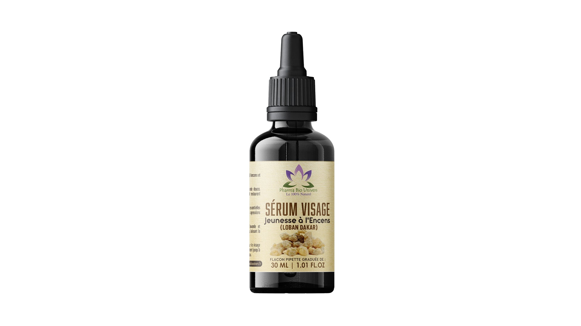 Sérum Visage Rajeunissant à l'Encens – Anti-Âge, Éclaircissant & Hydratant Naturel - Univers Bio Pharma